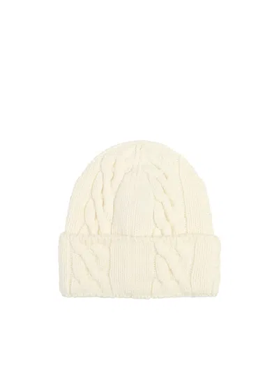 Golden Goose Journey Beanie Hat In Brown