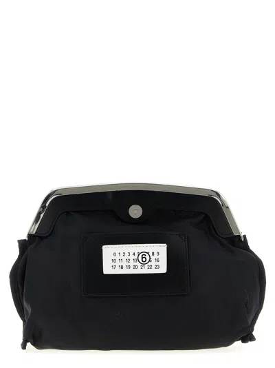 Mm6 Maison Margiela Inside-out Clutch In Black