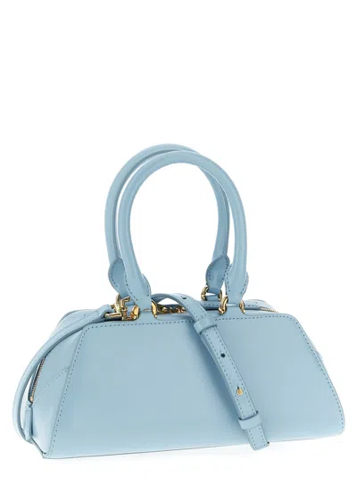 Givenchy Antigona Mini Top-handle Bag In Box Leather In Blue