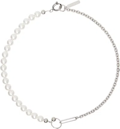 Justine Clenquet Marley Necklace In Silver