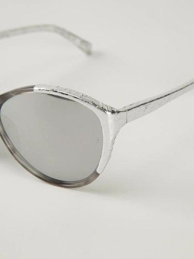 Shop Linda Farrow '332' Sunglasses