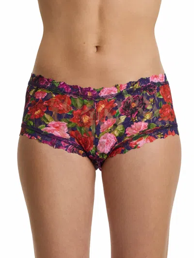 Hanky Panky Printed Signature Lace® Boyshort Floral In Multi