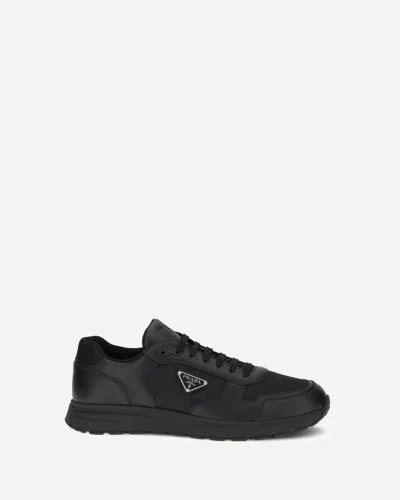 Prada Re-nylon Sneakers In Black