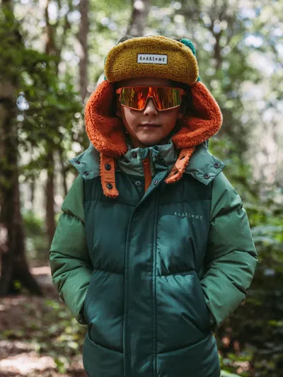 Roarsome Kids Trapper Hat In Brown