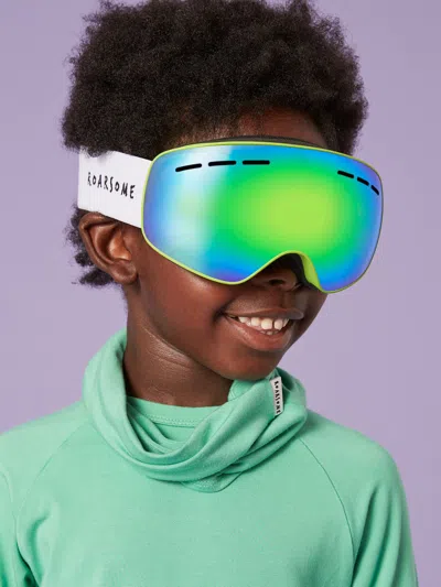 Roarsome Kids Ski Goggles In Blue