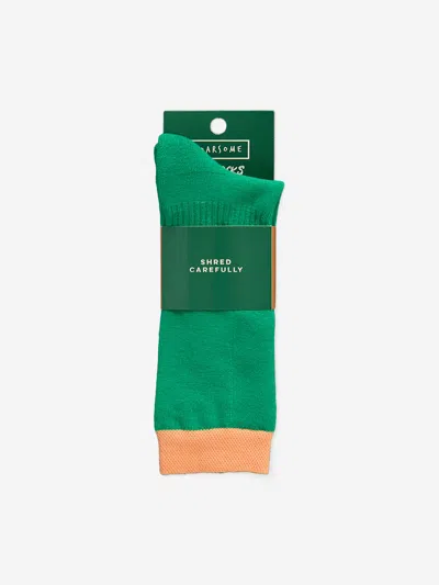 Roarsome Kids Ski Socks In Green