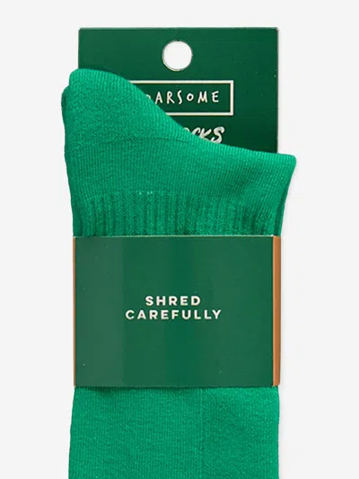 Roarsome Kids Ski Socks In Green