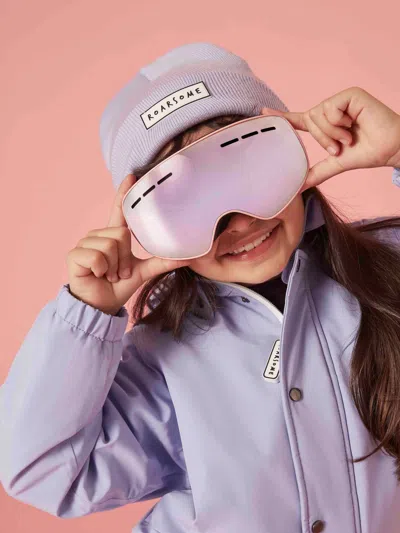 Roarsome Kids Ski Goggles In Pink