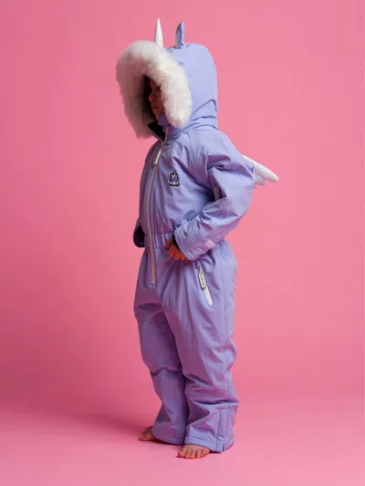 Roarsome Girls Sparkle The Unicorn-ski Suit In Purple