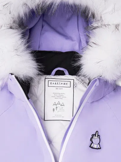 Roarsome Girls Sparkle The Unicorn-ski Suit In Purple