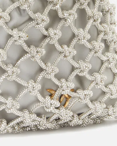 Pinko Petit Sac Porté Épaule À Micro Strass