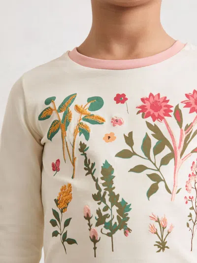 Reiss Ivory T-shirt In White