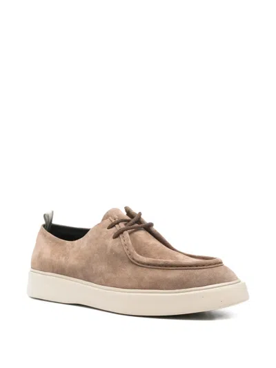 Officine Creative Frame Loafers In Brown