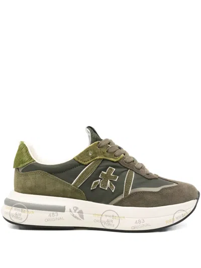 Premiata Cassie 7678 Sneakers In Green