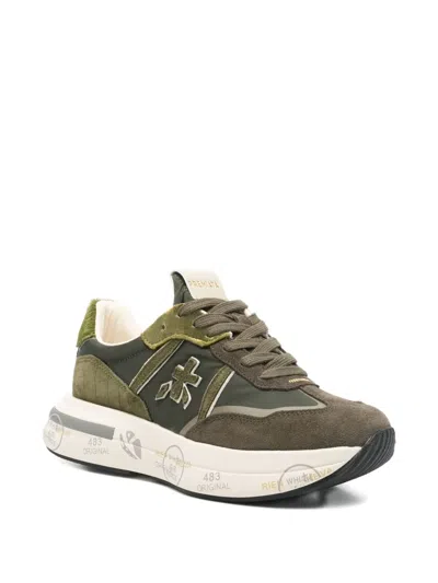 Premiata Cassie 7678 Sneakers In Green