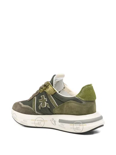 Premiata Cassie 7678 Sneakers In Green