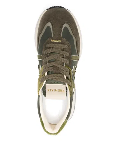 Premiata Cassie 7678 Sneakers In Green