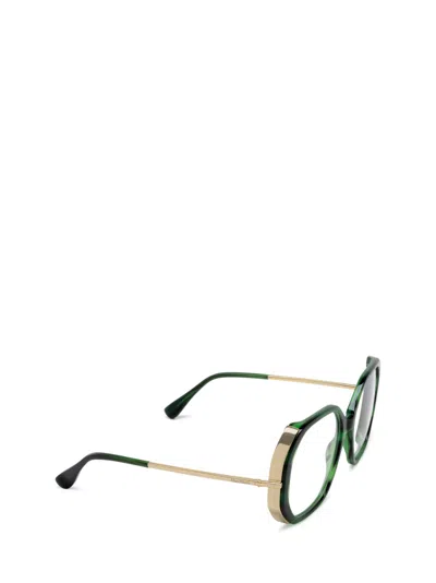 Max Mara Full-frame Plain Glasses In Black