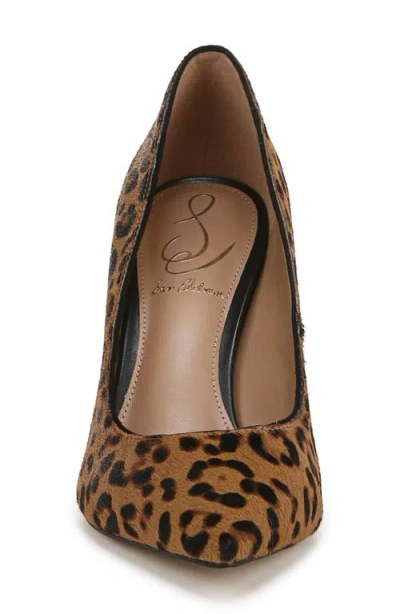 Sam Edelman Hazel Pointed Toe Pump In Brown