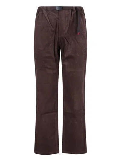 Gramicci Velvet Pants In Brown