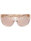 Linda Farrow Cat-eye-sonnenbrille In Pink