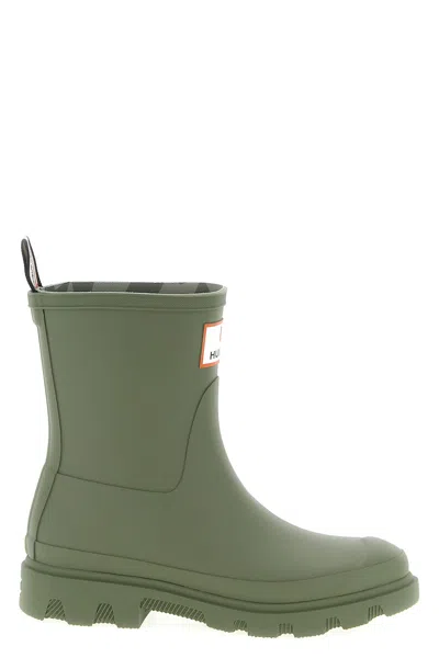 Maison Kitsuné Boots Hunter Woman Color Green In Green