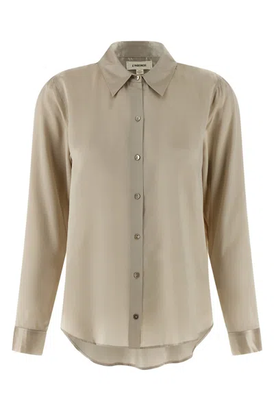 L'agence Tyler Shirt In Gray