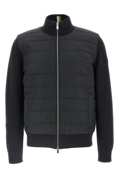 Hugo Boss H-hernesto Padded Jacket In Black