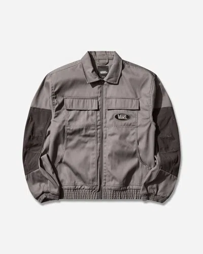 Vans Act Of Disagreement A-abrasion Jacket Smoked Pearl In Gray