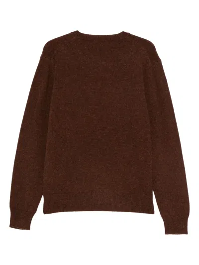 Baracuta Pullover Girocollo Shetland In Multi