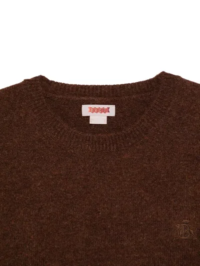Baracuta Pullover Girocollo Shetland In Multi