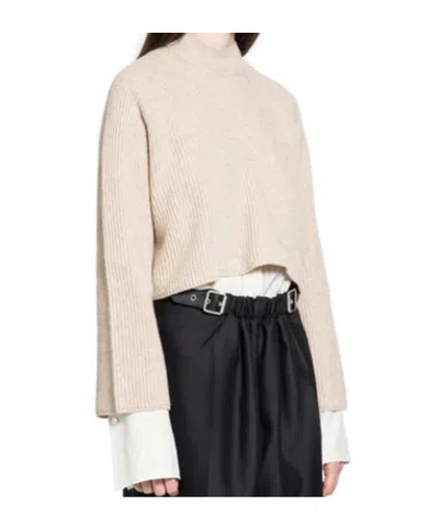 Max Mara Fisherman Ribbed-knit Pullover In Multi