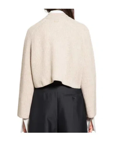 Max Mara Fisherman Ribbed-knit Pullover In Multi