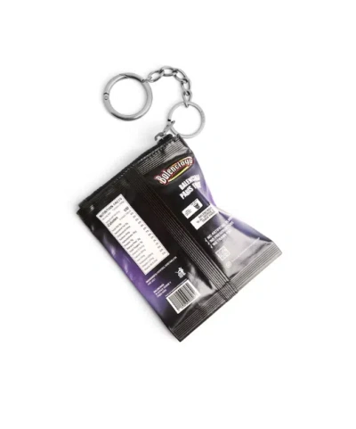 Balenciaga Keyring With Printed Design And Chain In Multi