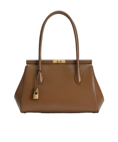 Dolce & Gabbana Marlene Everyday Tote Bag In Brown