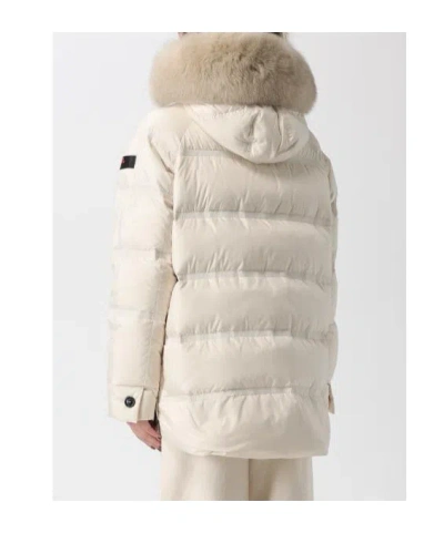 Peuterey Coats Light And Natural In White
