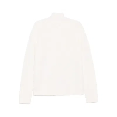 Prada Long-sleeved Sweater In White
