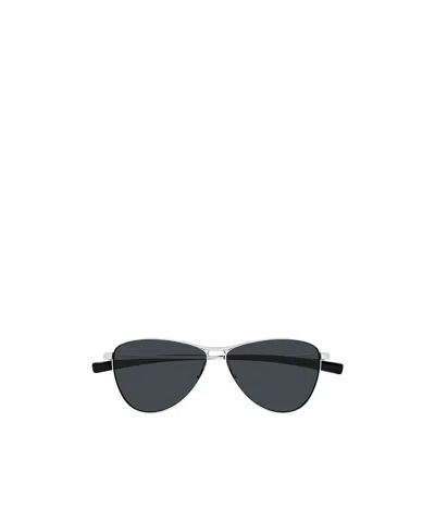 Saint Laurent Vesper Pilot-frame Sunglasses In Blue