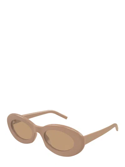 Saint Laurent Full-frame Sunglasses In Brown