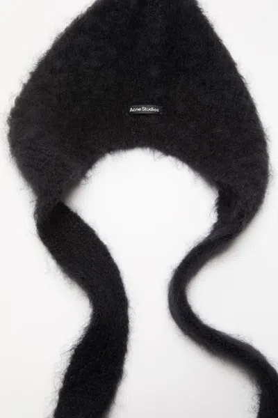 Acne Studios Pompom-detailing Hat In Black