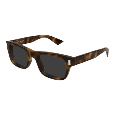 Saint Laurent Full-frame Sunglasses In Brown