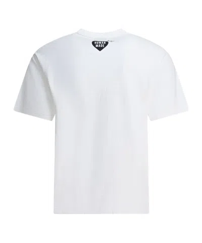 Human Made Graphic Print Crew Neck Short Sleeve T-shirt In White