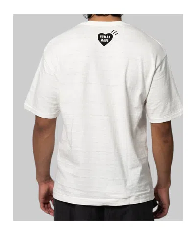 Human Made Graphic Print Crew Neck Short Sleeve T-shirt In White
