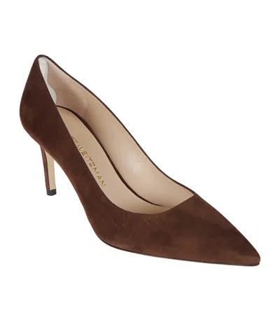 Stuart Weitzman Stuart Power 85 In Brown