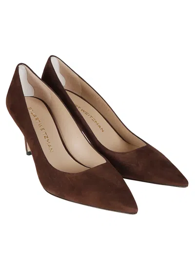 Stuart Weitzman Stuart Power 85 In Brown
