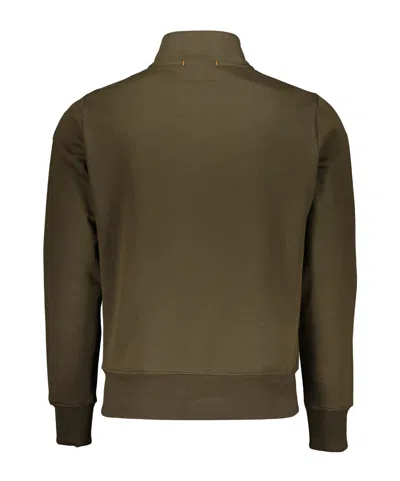 Parajumpers Zipper Sweatshirt In Green