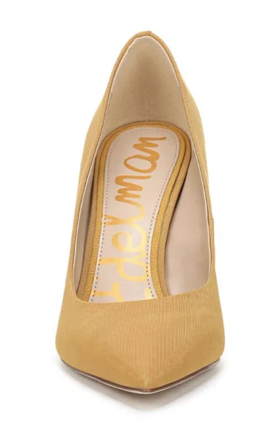 Sam Edelman Hazel Pointed Toe Pump In Brown