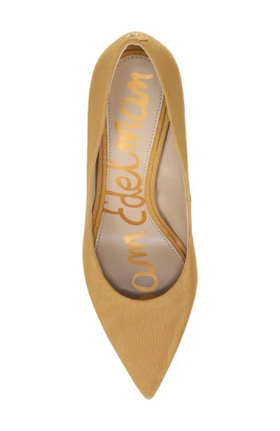 Sam Edelman Hazel Pointed Toe Pump In Brown