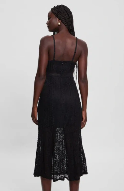 Guess Marie Lace Dress In Black