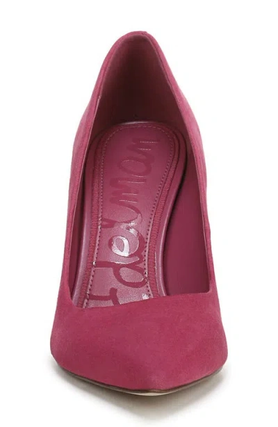 Sam Edelman Hazel Pointed Toe Pump In Purple